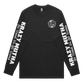 Krazy Mutha logo long sleeve t-shirt